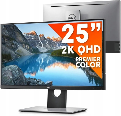 Monitor Dell refurbished model UP2516D / UP2518D