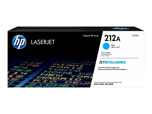 Tóner HP 212A W2121A cyan 4,500 páginas