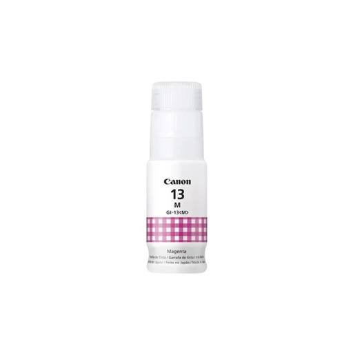 Botella de tinta Canon gi-13 magenta, 70ML, inyección de tinta para Canon pixma G510 y G610