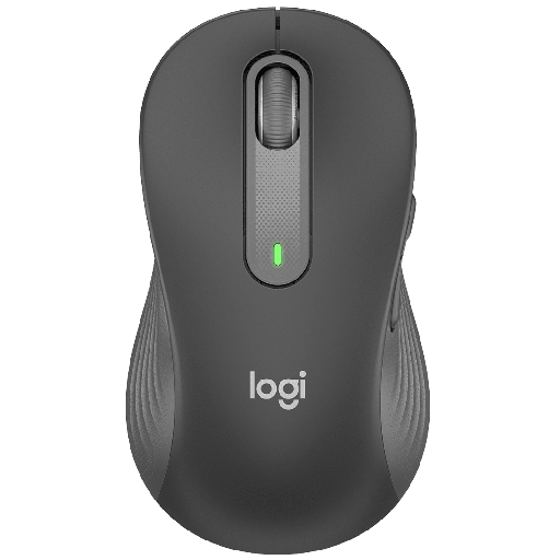 Mouse Logitech M650 large bluetooth negro grafito, para zurdos (no incluye el dongle BT)