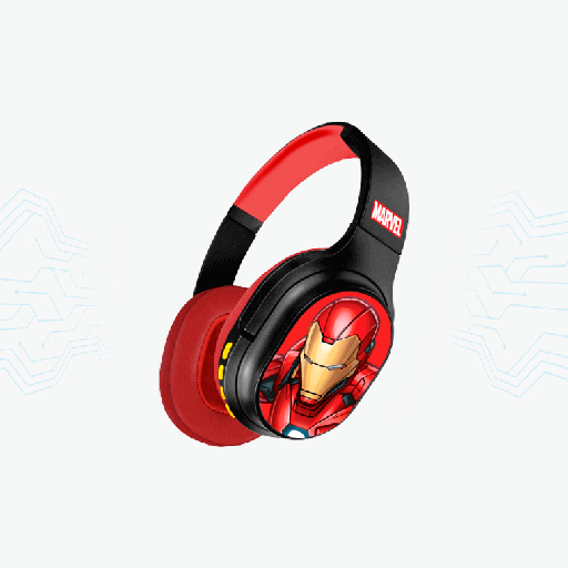 Audífono con microfono Xtech marvel avengers, BT y audio jack 3.5", 8 horas de reproduccion