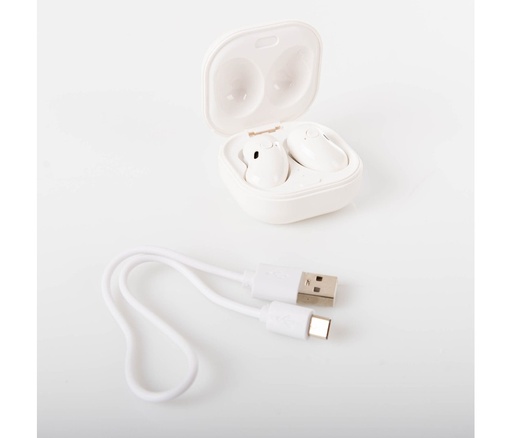 Audífono con microfono coby earpods bluetooth,bt 5.0, 33 ies de rango, 6.5 horas de carga