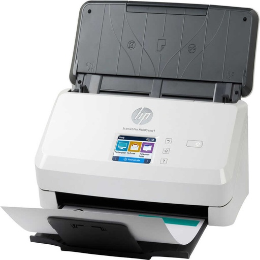 Scanner HP scanjet pro N4000 SNW1 sheet feed letter