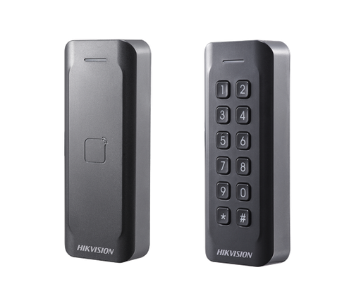 Lector de tarjetas marca Hikvision value 1802, IP65, wiegand interface, em card reader