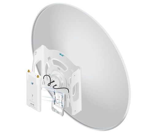Antena Ubiquiti rocket airmax (plato) bridge outdoor 5.8GHZ 450+ MBPS, 30DBI (RD-5G30-LW)