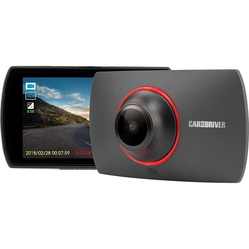 Cámara de tablero para vehículos car and driver, FHD 1080P, pantalla ips de 3.7", luz