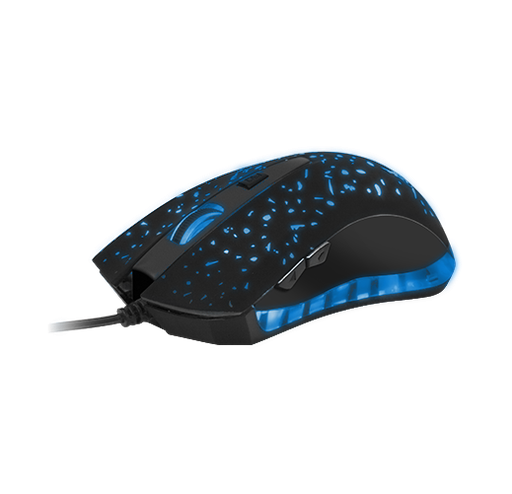 Mouse Xtech gaming ophidian, usb, 3600DPI, 6 botones, negro, 7 luces led, (XTM-411)