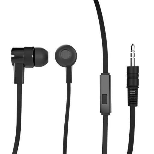 Audífono con microfono Xtech on the go, control de play y pausa, 3.5MM, 3FT, colores: