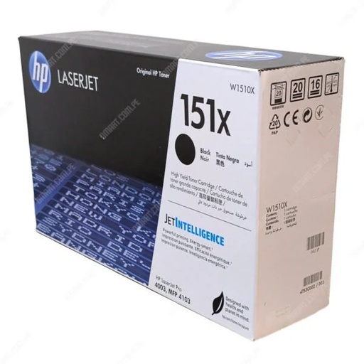 Tóner HP 151X W1510X negro 9,700 páginas