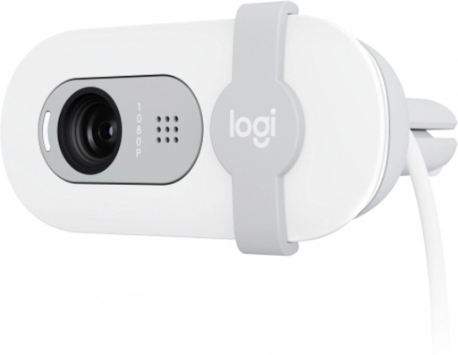 Cámara web Logitech brio 100, FHD hasta 1080P, conexión USB-a, tapa de privacidad, para