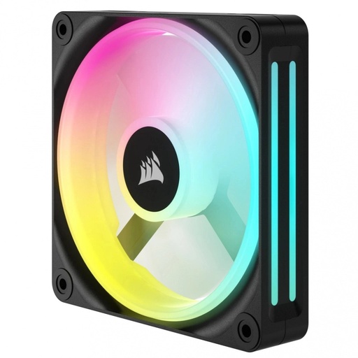 Abanico corsair icue QX120 RGB magnético para case 120MM, se interconectan entre si, luces