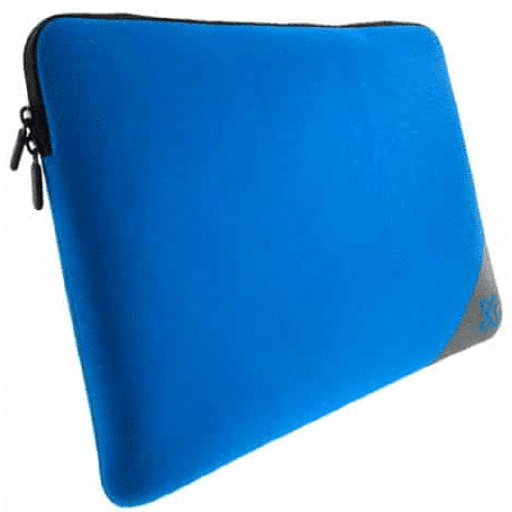 Bulto para laptop Klip Xtreme 15.6", tipo sleeve azul, acolchado, KSN-120BL
