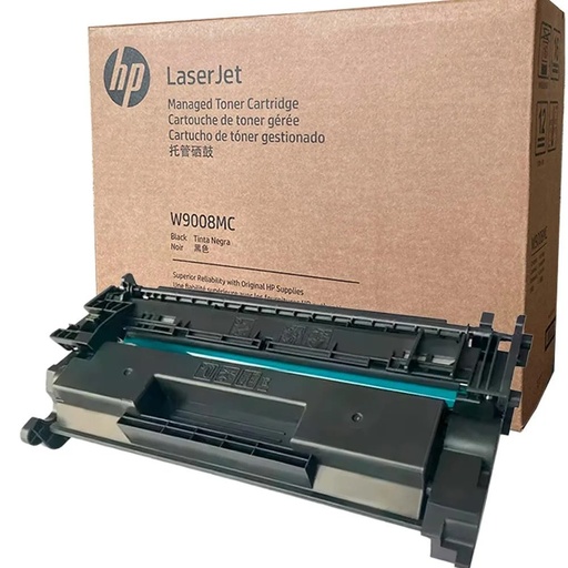 Tóner HP managed W9008MC negro mas alto rendimiento