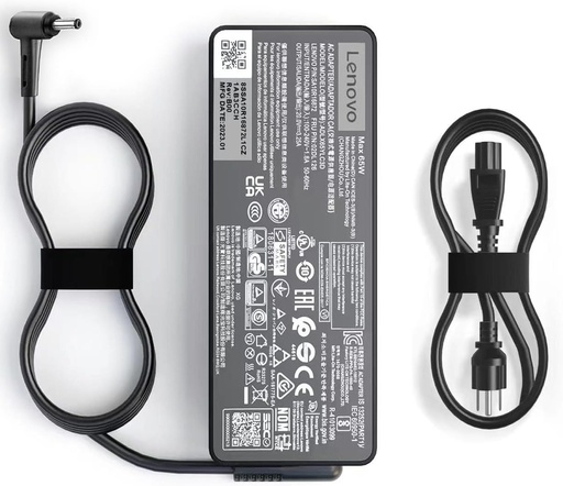 Cargador fuente para laptop Lenovo, USB type-C, 20V 3.25A, 65W