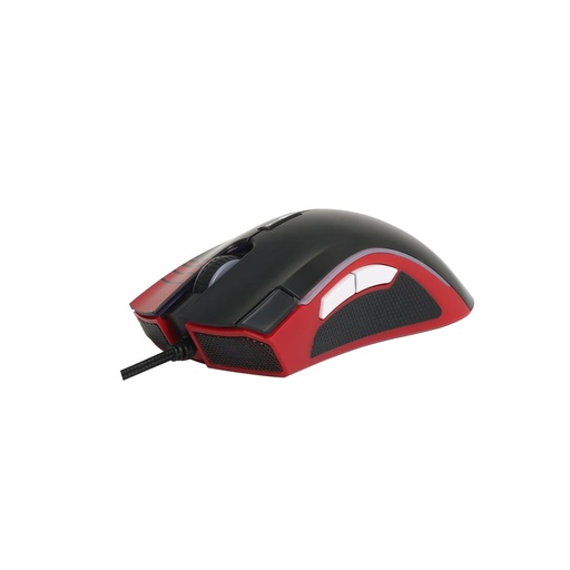Mouse naruto akatsuki MX-200 gaming, usb, optical, scroll, RGB 7 botones, 10000 DPI
