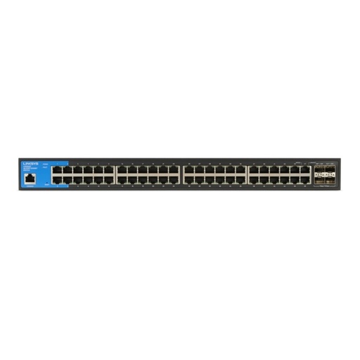 Switch 48 puertos linksys ,managed gigabit ethernet switch with 4 10G SFP, 48 puertos, 4