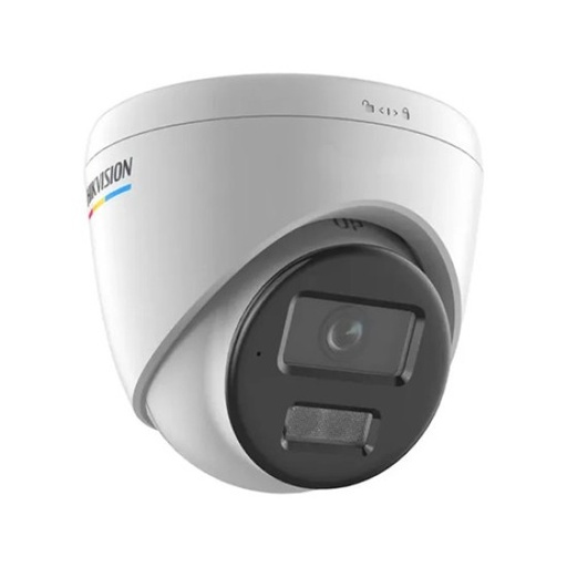 Cámara de vigilancia Hikvision ip, 2MP colorvu with smart hybrid light fixed, domo turret