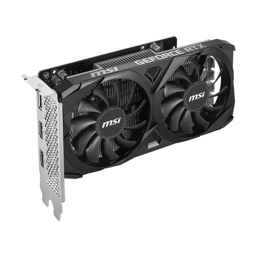 Tarjeta de vídeo MSI geforce RTX 3050 ventus 2X 6G oc, PCI express gen 4, 1492 MHZ, 14GBPS