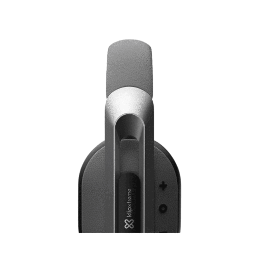 Audífono con microfono Klip Xtreme style, bluetooth 5.0, 40 horas de reproduccion, controles