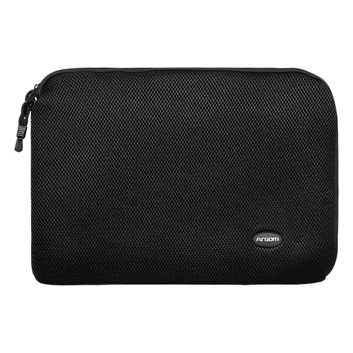 Bulto para laptop Argom 15.6" tipo sleeve, urban, impermeable, compartimento principal y