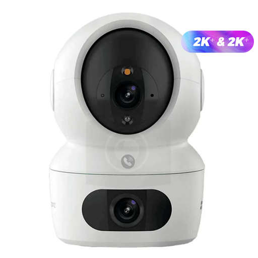 Cámara con lentes duales para interior, marca ezviz, modelo H7C, 2K+, admite memoria