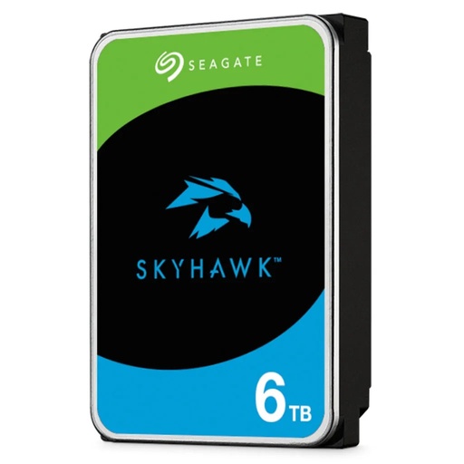 Disco duro 6TB p/videovigilancia skyhawk Seagate 3.5" SATA 6.0GB/s 5400RPM/256MB