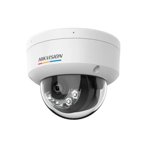 Cámara de vigilancia Hikvision colorvu smart hybrid, ip, domo, 2MP (1920 × 1080), IP67, con