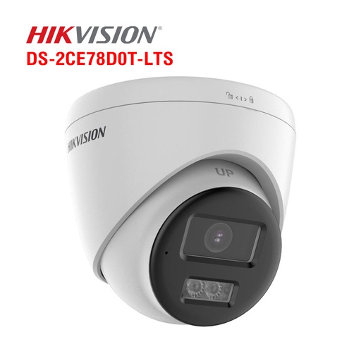 Cámara de vigilancia Hikvision, analoga, hybrid light, domo, 2MP, (1920 1080), exir 2.0