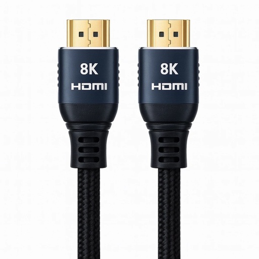 Cable HDMI Myo, 8K ultra HD, (hdmi 2.1), 6 FT negro