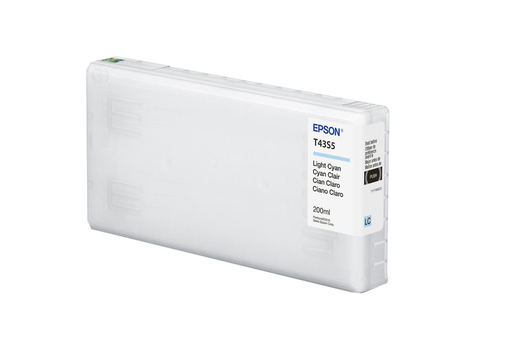 Cartucho Epson T43S light cyan 200 ML, compatible con surecolor surelab D870 (T43S520)
