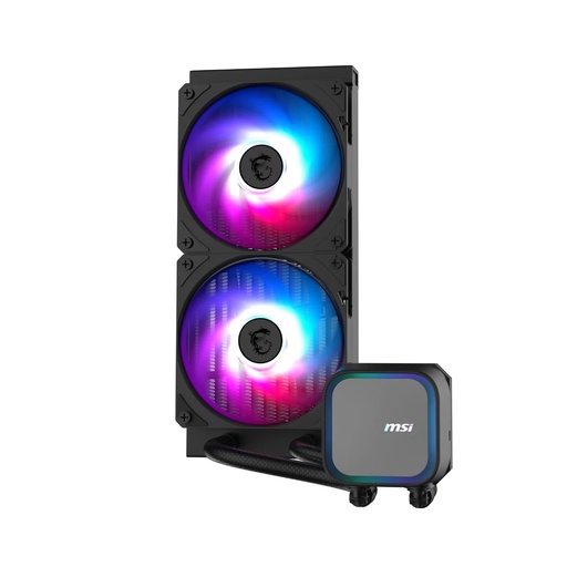 Abanico para CPU MSI serie mag coreliquid A13 240 all-in-one liquid CPU cooler, 3*120MM