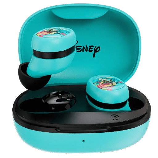Audífono con microfono wireless Xtech disney stich, earbuds TWS, bluetooth, hasta 4 horas