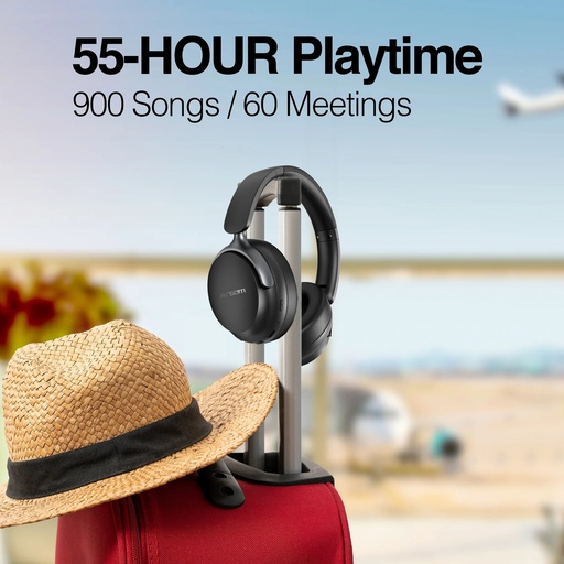 Audífono Argom ultimate sound zone BT 5.4 , cancelacion de ruido, tiempo de musica/llamada