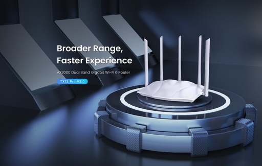 Router wireless tenda WIFI 6, 3000MBPS, 3 puertos gigabit y 1 puerto wan, estándar wi-fi 6
