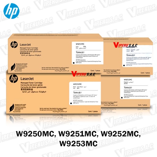 Tóner HP W9250MC negro 25,000 páginas