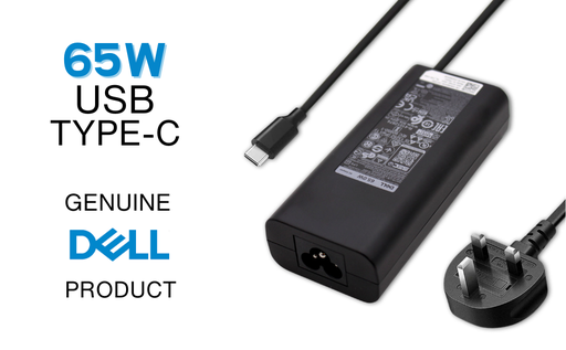 Cargador fuente para laptop Dell tipo c 20V 3.25A 65W