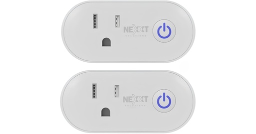 Tomacorriente smart Nexxt, 1 entrada programable para encendido y apagado por software