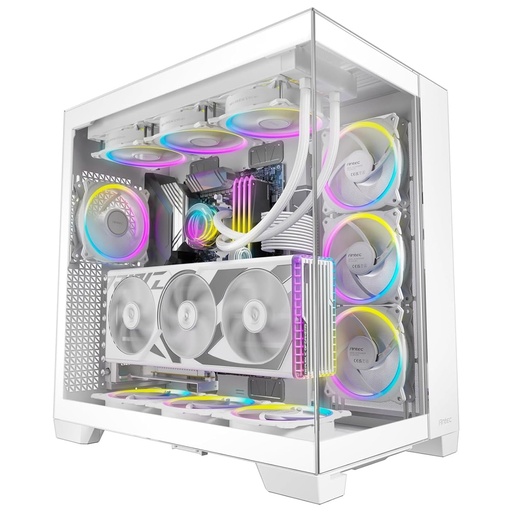 Case gaming Antec C8 ARGB constellation series dual chamber mid-tower