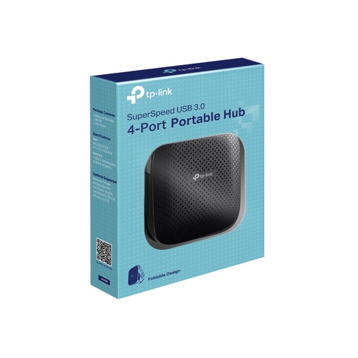 Adaptador portátil TP-Link UH400, 4 puertos USB 3.0, windows, mac os x y sistemas linux