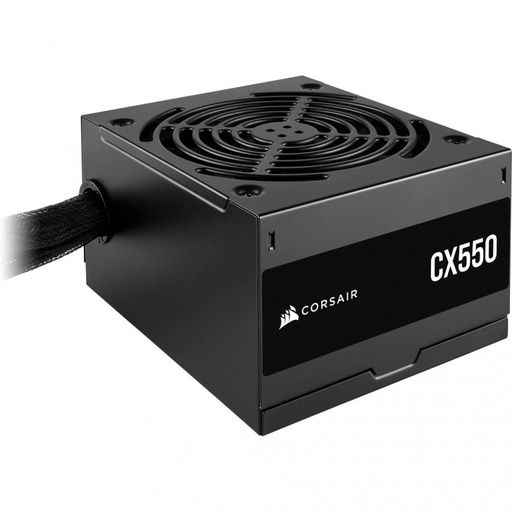 Power supply corsair CX550, 550W 80 plus black, no modular, conectores PCI-e X2, SATA X3
