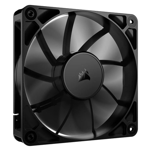 Abanico corsair RS120 para case 120MM negro, paquete 3 unidades, rodamiento magnético
