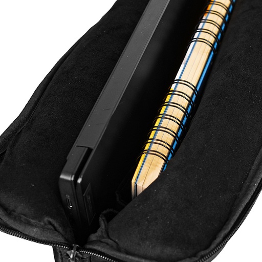 Bulto para laptop Klip Xtreme xtreme 16" tipo sleeve, nylon, resistente al agua, negro (KNS-500)