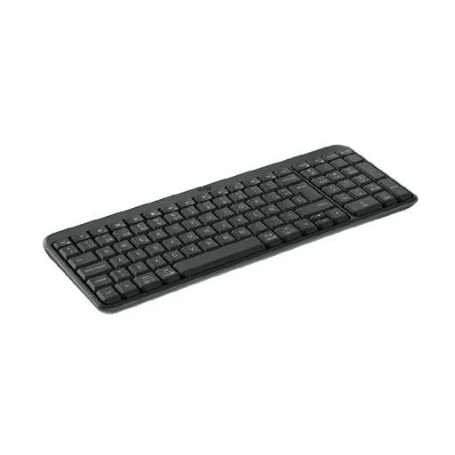 Teclado Logitech K250 compact bluetooth wireless, español, diseño compacto con seccion