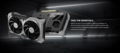 Tarjeta de vídeo MSI geforce RTX 5050 8G ventus 2X oc, PCI express gen 5, 2617 MHZ, 20 GBPS