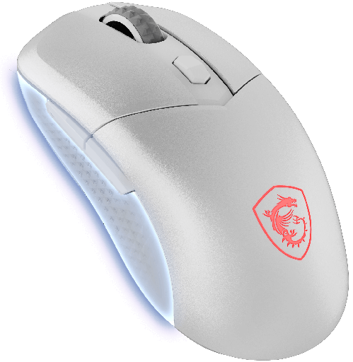 Mouse MSI versa 300 w black, wireless 2.4 GHZ, USB 2.0 (usb-c to a), bluetooth 5.3, sensor