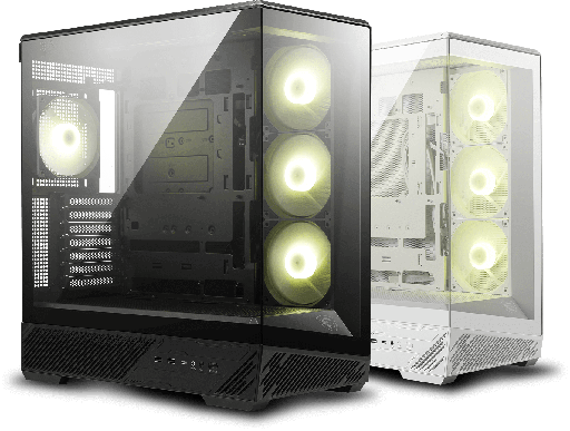 Case MSI mag pano 130R PZ, mid-tower, glass, ATX / micro-ATX / mini-itx, 2 x USB 5GBPS