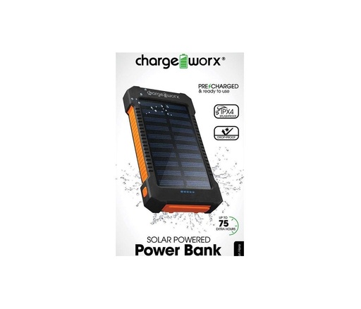 Cargador movil (power bank) Chargeworx, 5,000 mah, dual usb, entrada USB-c y USB-a