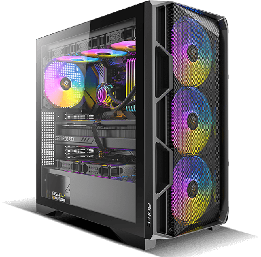 Case gaming Antec AX1000 ARGB mid-tower