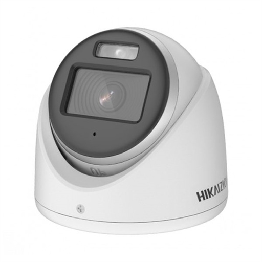 Cámara de vigilancia Hikvision, analoga, domo turret colorvud, 2MP, lente 2.8 MM, imagen a