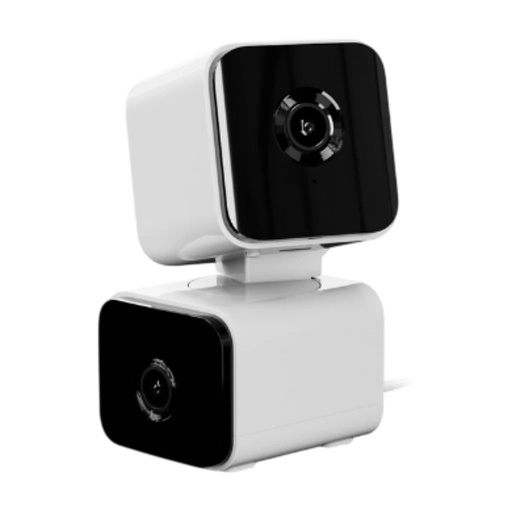 Cámara de vigilancia Nexxt con doble lente 2K WIFI ac, 2K, PTZ, (1 lente fijo y el otro con